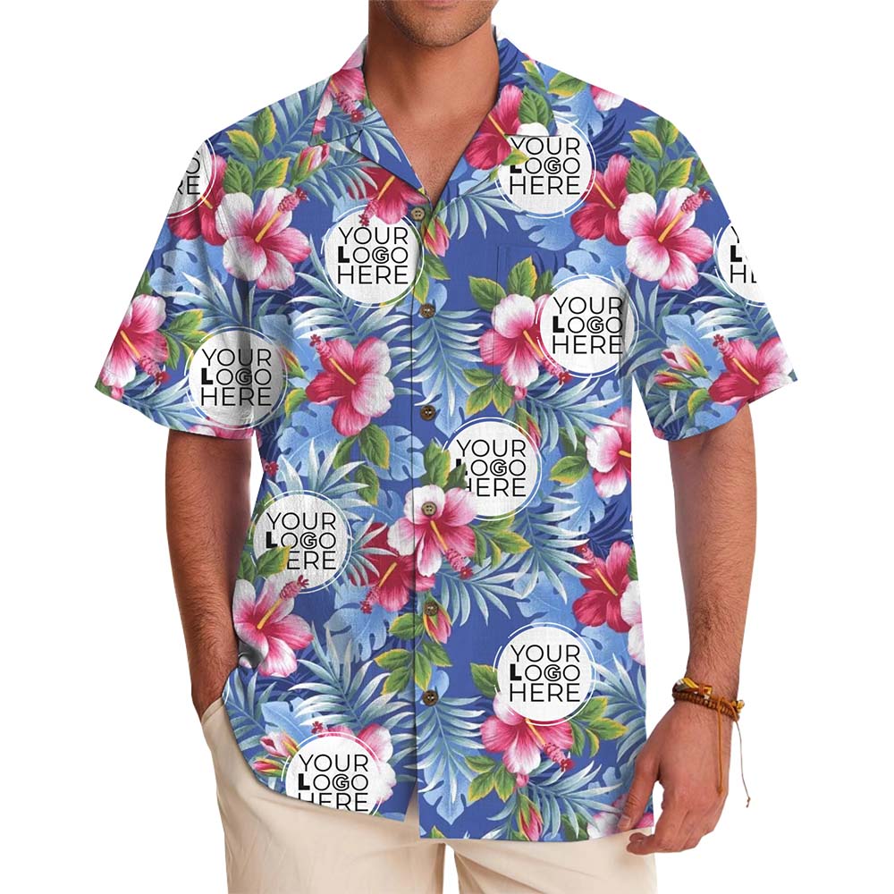 Tropical Company Retreat Hawaiian Shirt With Preview - variant image 1