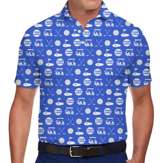 Custom Golf Event Polo Shirt with Logo And Color