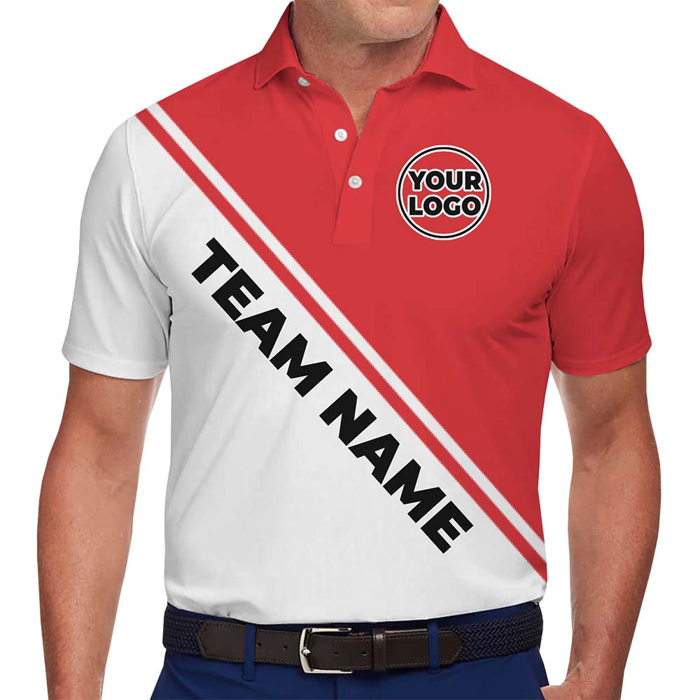 Color Block Team Name And Logo Polo Shirt - variant image 1