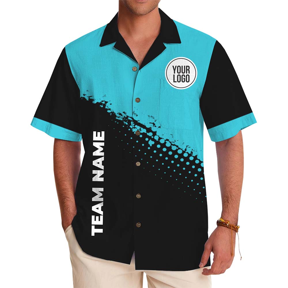 Unique Custom Team Hawaiian Shirt With Logo And Color - variant image 1