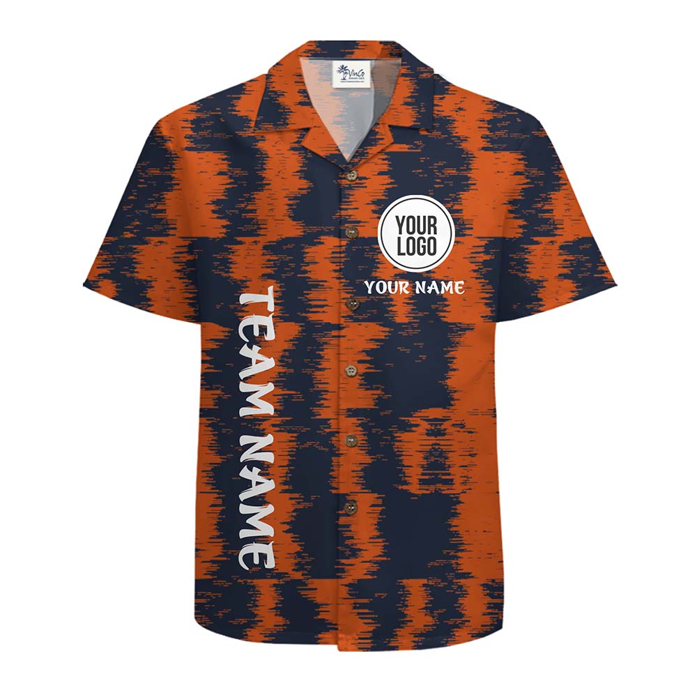 Team Thunder Hawaiian Shirt With Custom Logo And Name