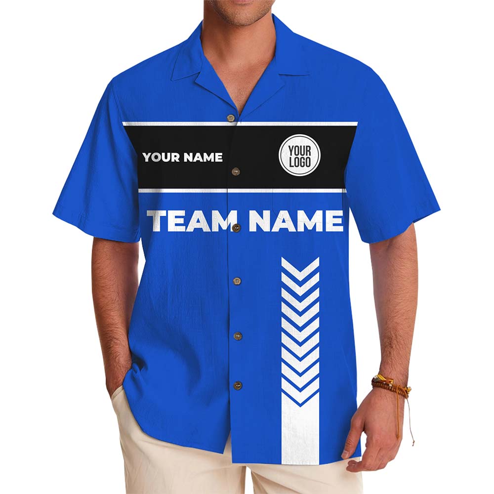 Team Pride Custom Logo and Color Button Up Shirt - variant image 1