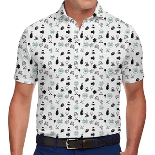 Custom Golf Team Polo Shirt With Logo And Preview