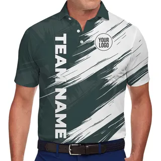 Custom Signature Logo Polo Shirt With Multiple Color Options
