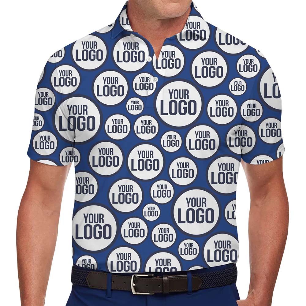 Personalized Your Logo All Over Polo Shirt With Instant Preview - variant image 1