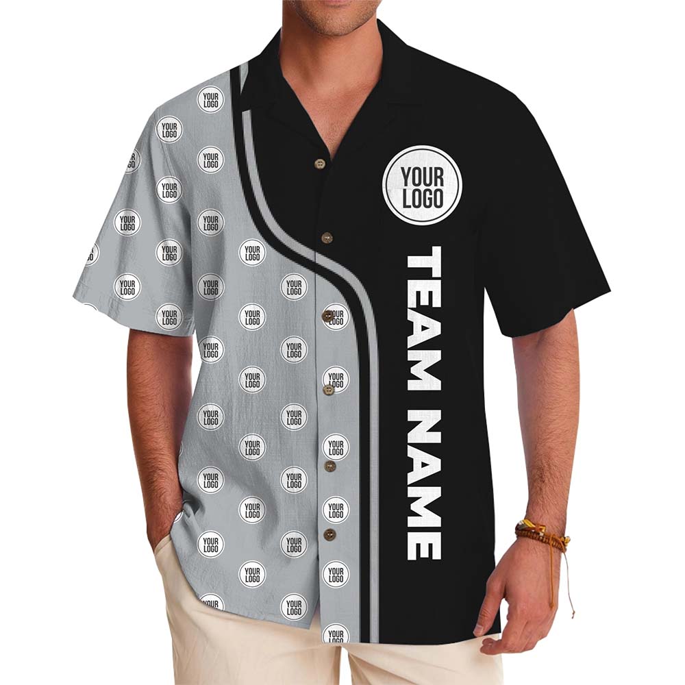 Custom Team Spirit Color Block Button Up Shirt - variant image 1