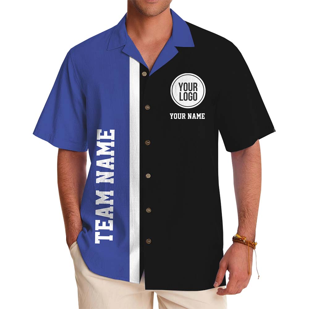 Team Unity Custom Logo And Name Hawaiian Shirt - variant image 1