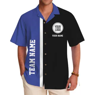 Team Unity Custom Logo And Name Hawaiian Shirt
