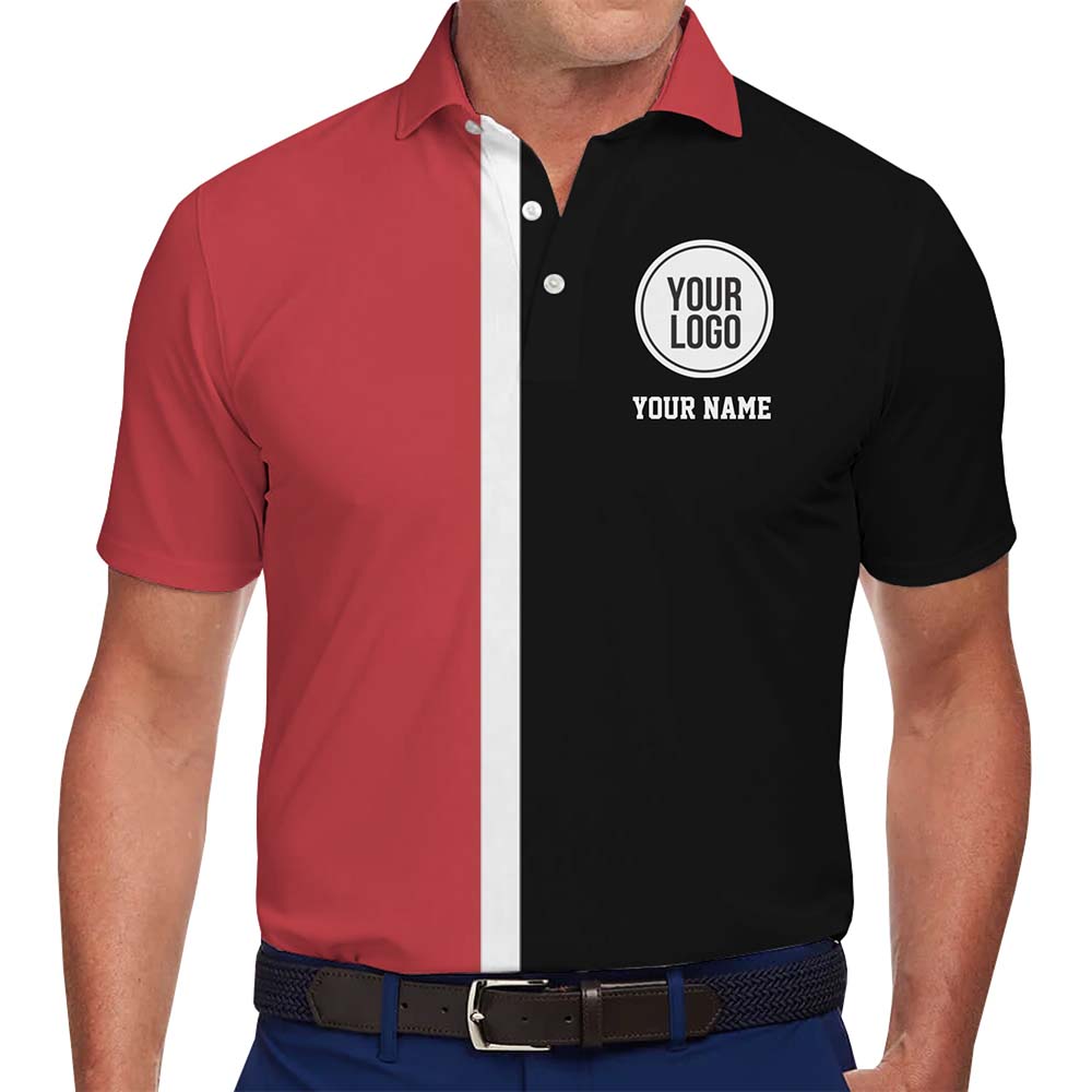 Signature Custom Logo Color Block Polo Shirt - variant image 1