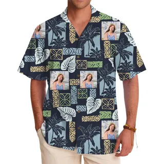 Custom Picture Island Vibe Hawaiian Shirt With Preview