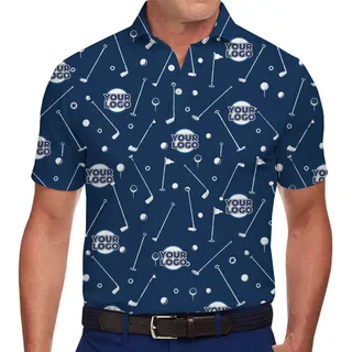 Clubhouse Custom Logo Golf Shirt With Instant Preview