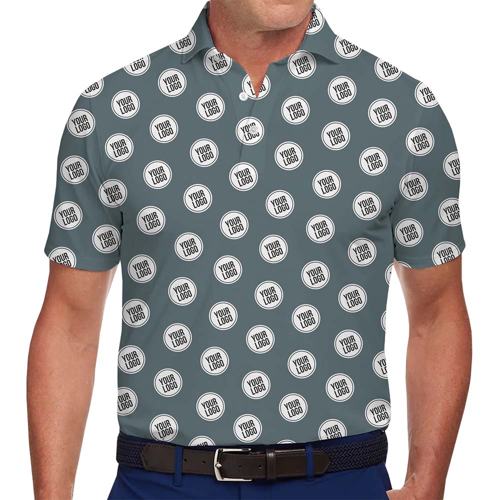 Custom All Over Print Polo Shirt With Logo And Color - variant image 1