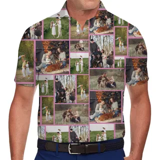 Framed With Love Custom Picture Polo Shirt