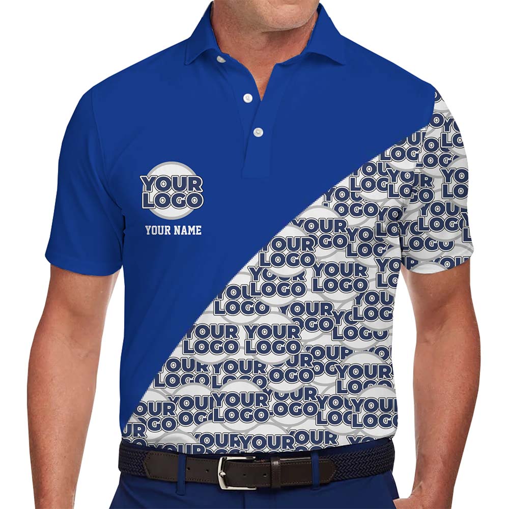 Personalized Name And Logo Team Polo Shirt With Multiple Colors - variant image 1