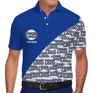 Personalized Name And Logo Team Polo Shirt With Multiple Colors