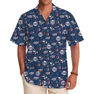 USA Eagle Golf 250 Celebration Hawaiian Shirt With Your Logo