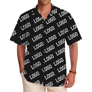 Full Print Custom Logo Branding Hawaiian Shirt