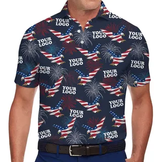 Eagle Spirit Custom Organization Collared Polo Shirt