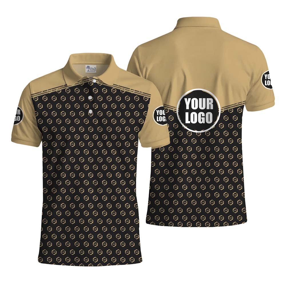 Personalized Company Logo Collared Polo Shirt With Multiple Color Options