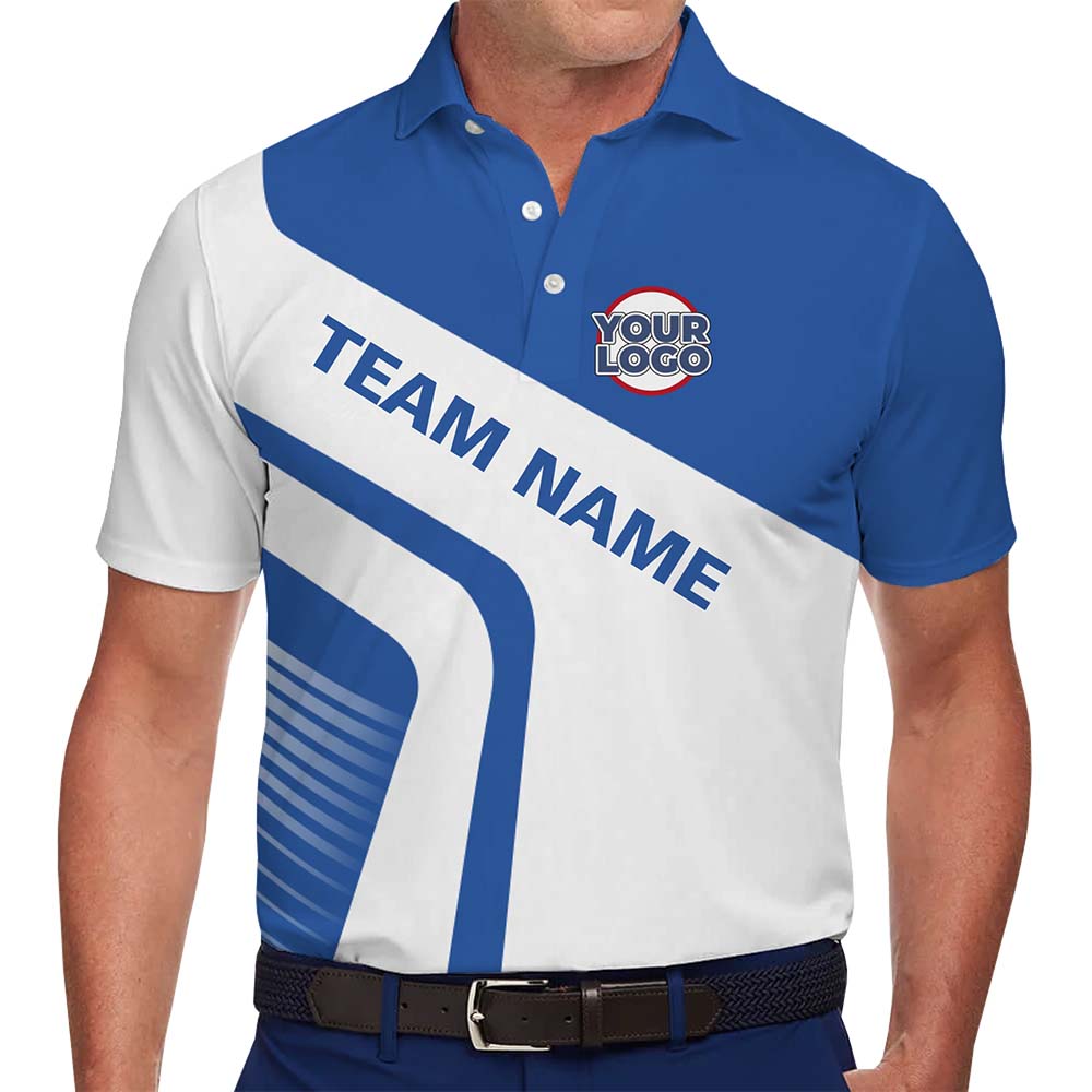 Custom Team Branding Collared Polo With Live Preview - variant image 1