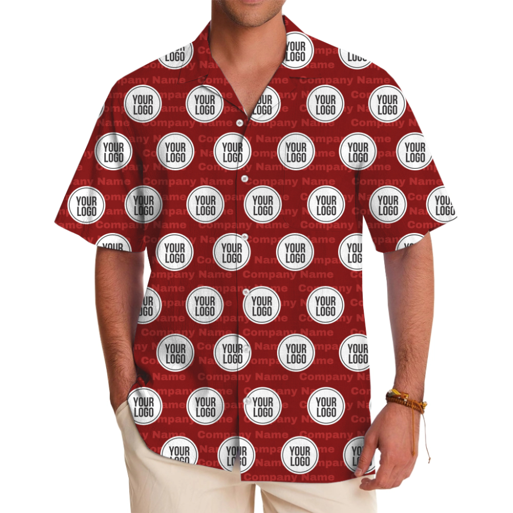 Custom Company Uniform Hawaiian Shirt - variant image 1