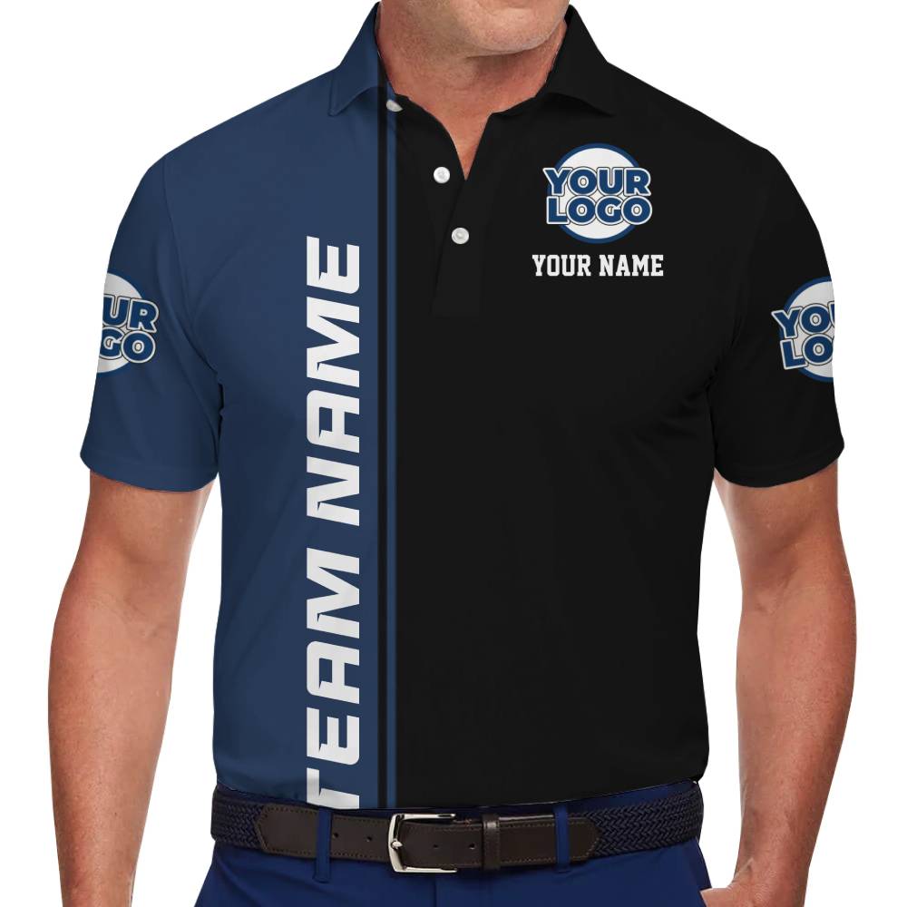 Personalized Polo Shirt with Team and Logo for Group Identity - variant image 1