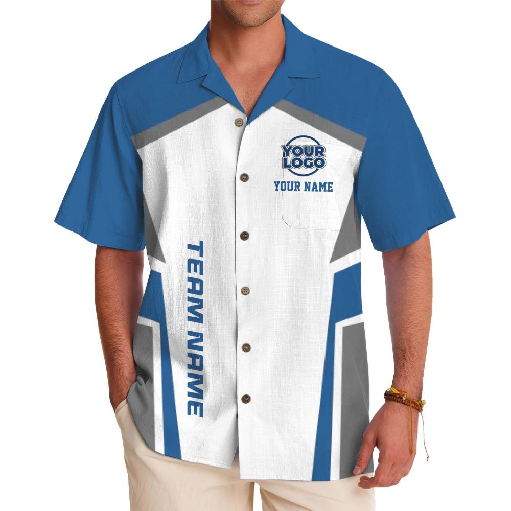Corporate Team Hawaiian Shirt with Full Customization Options - variant image 1