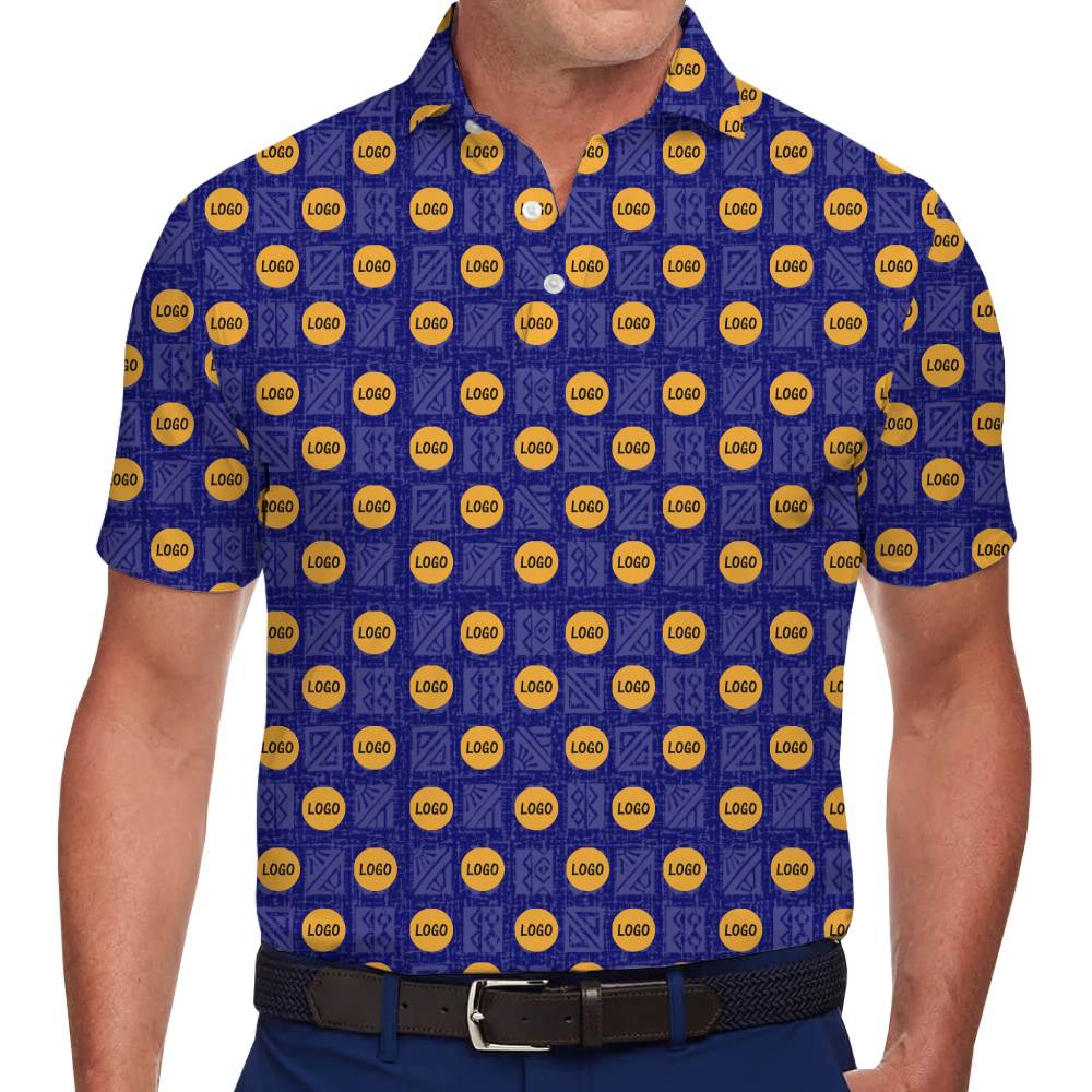 Custom Business Logo Tropical Polo with Instant Preview - variant image 1