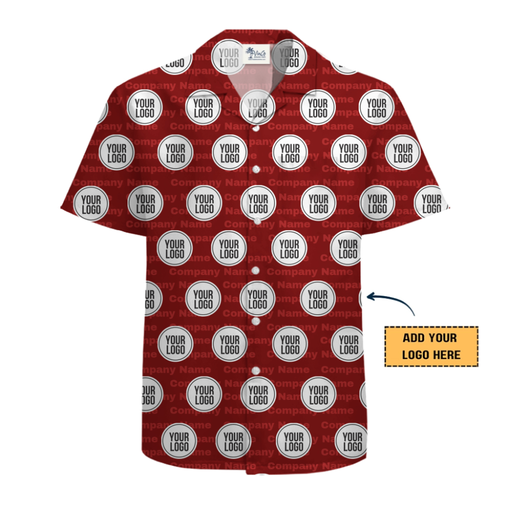 Custom Company Uniform Hawaiian Shirt