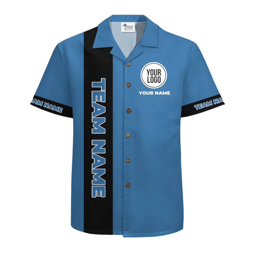 Team Spirit Custom Text Color And Logo Hawaiian Shirt