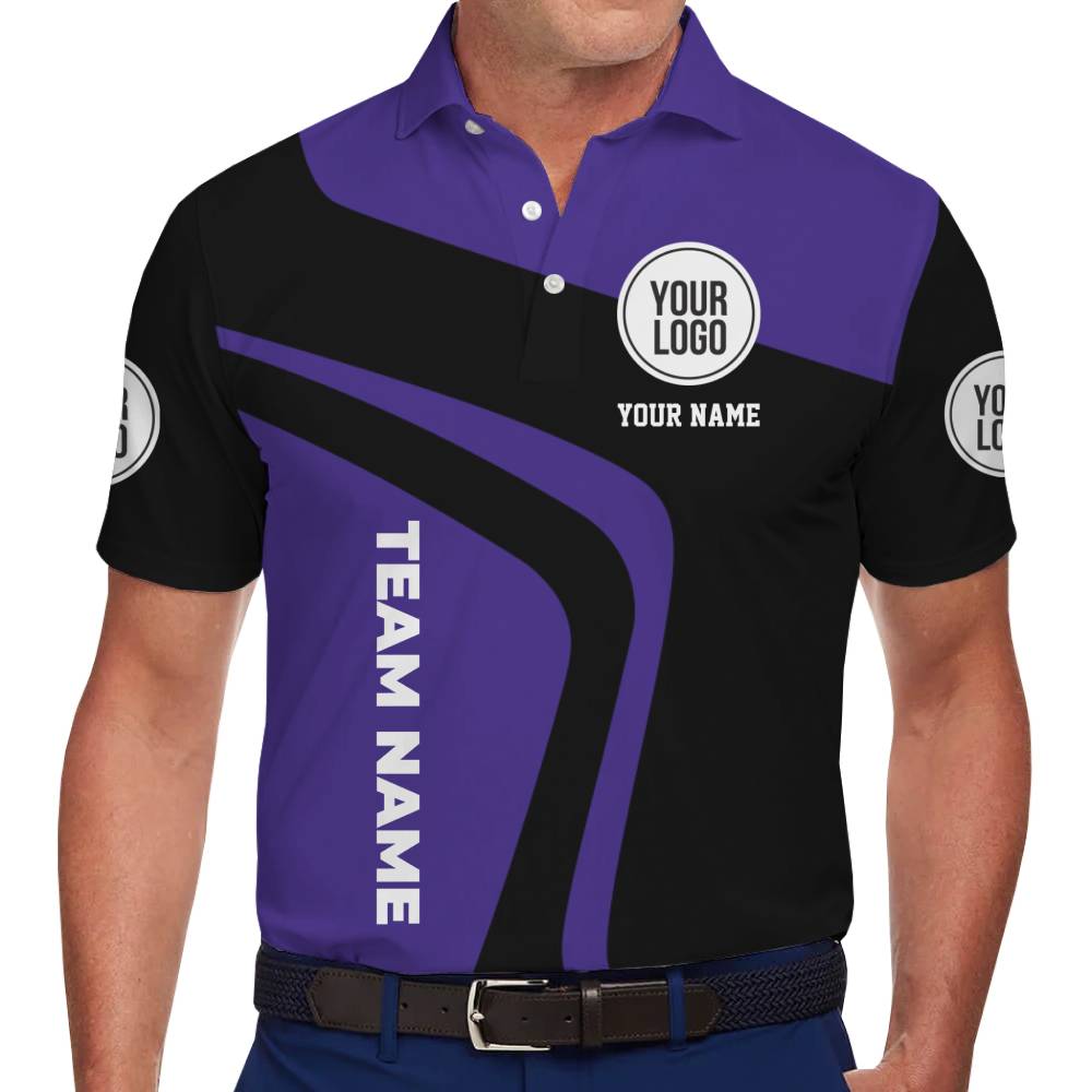 Custom Logo and Name Statement Polo With Live Preview - variant image 1