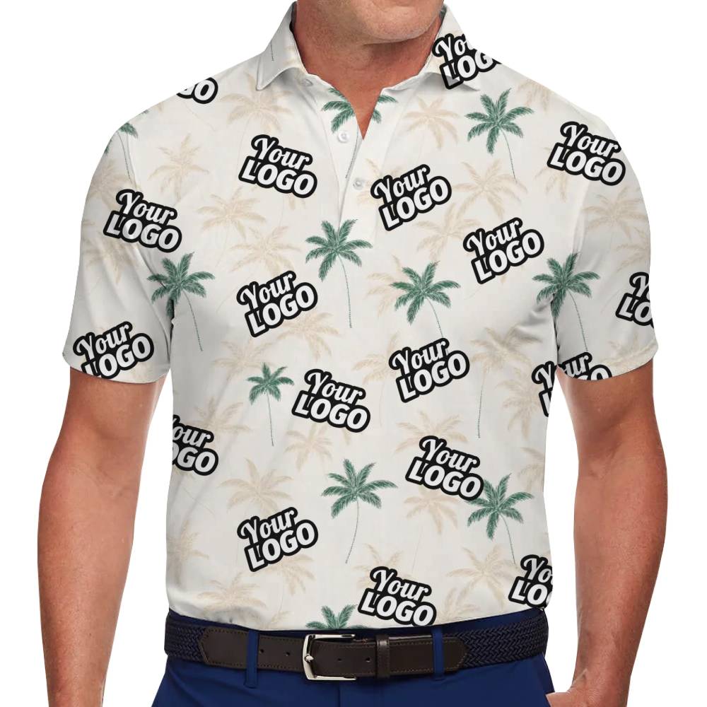 Personalized Palm Tree Club Logo Shirt With Preview - variant image 1