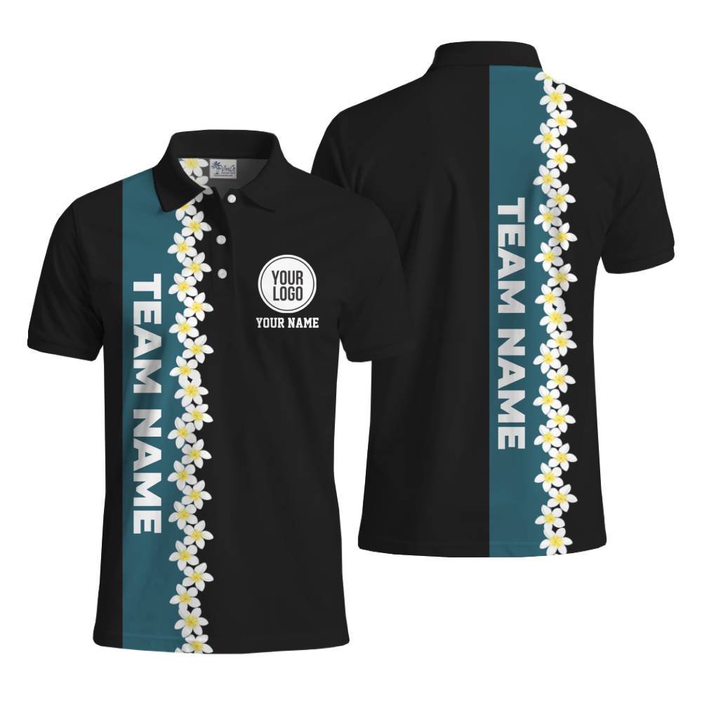 Custom Logo Island Blossom Polo With Live Preview