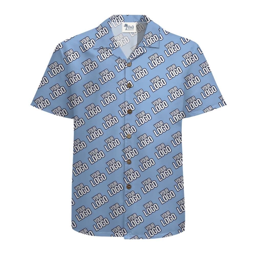Custom Event Logo Color Theme Hawaiian Shirt