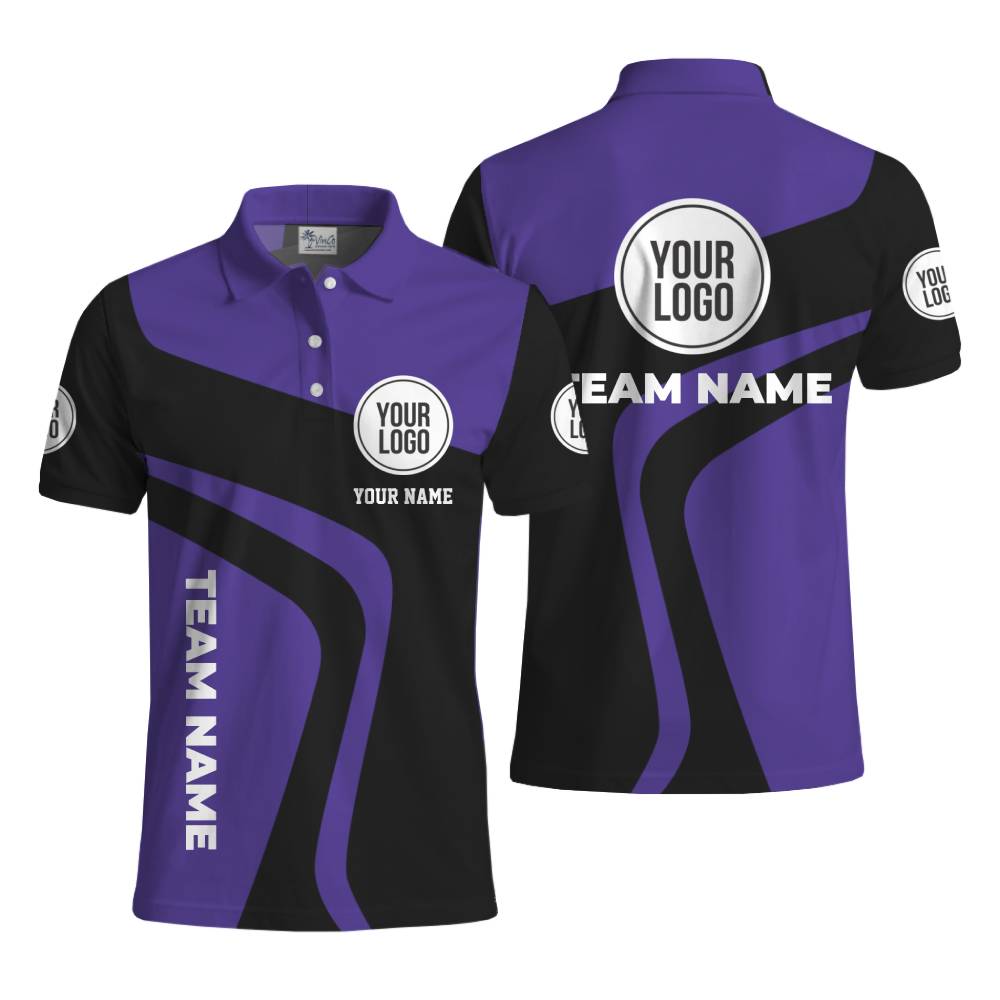 Custom Logo and Name Statement Polo With Live Preview