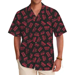 Brand Authority Custom Logo Button Up Shirt With Preview