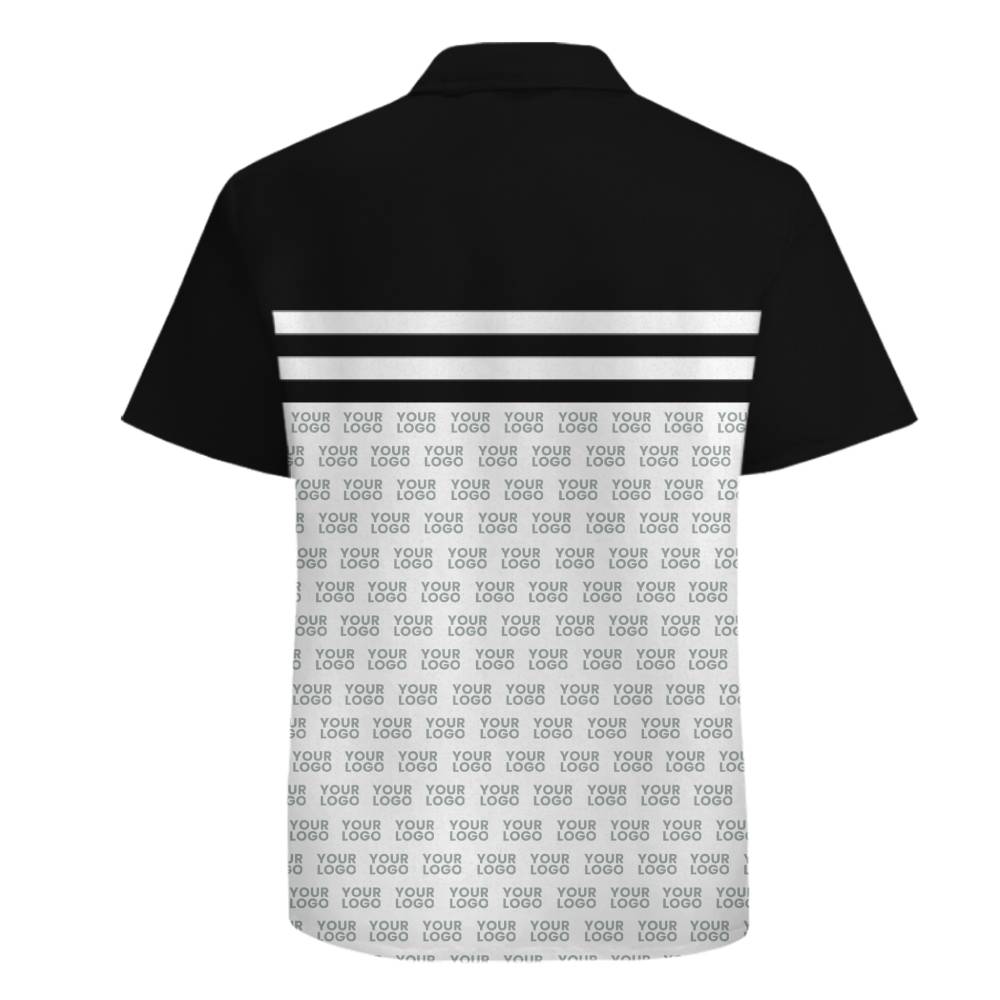 Premium Hawaiian Shirt with Elegant Logo Customization
