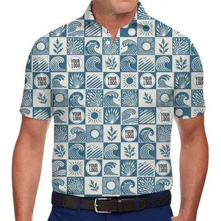 Seabreeze Custom Logo Polo Shirt With Preview