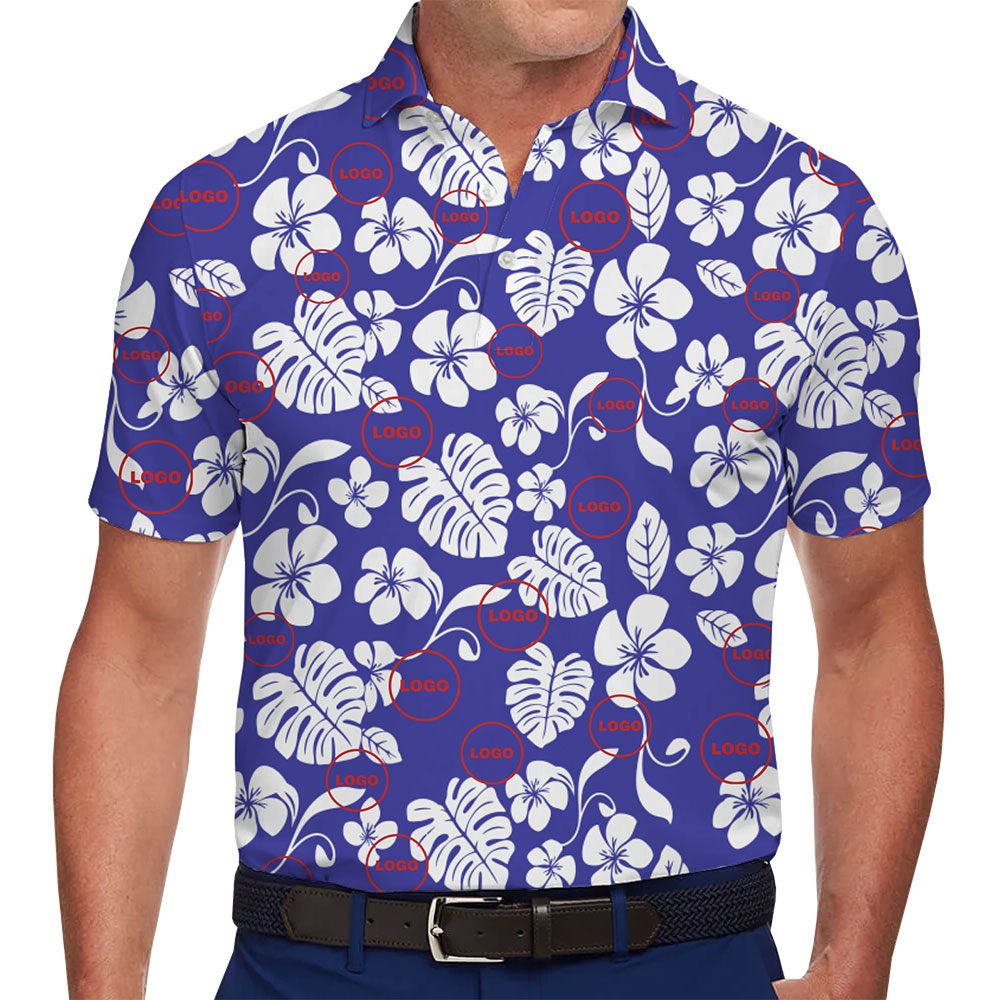 Stylish Custom Hawaiian Polo Shirt for Corporate Events and Teams - variant image 1