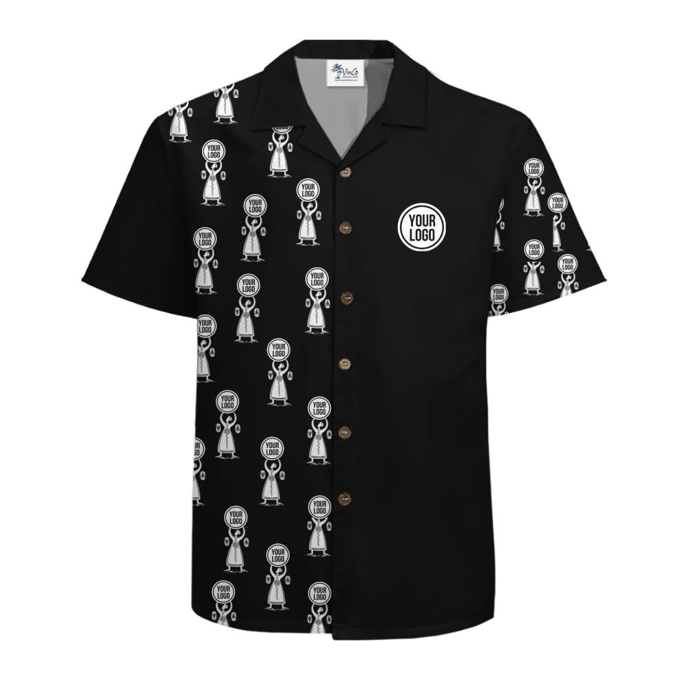 Winning Style Custom Hawaiian Shirt with Personalized Branding