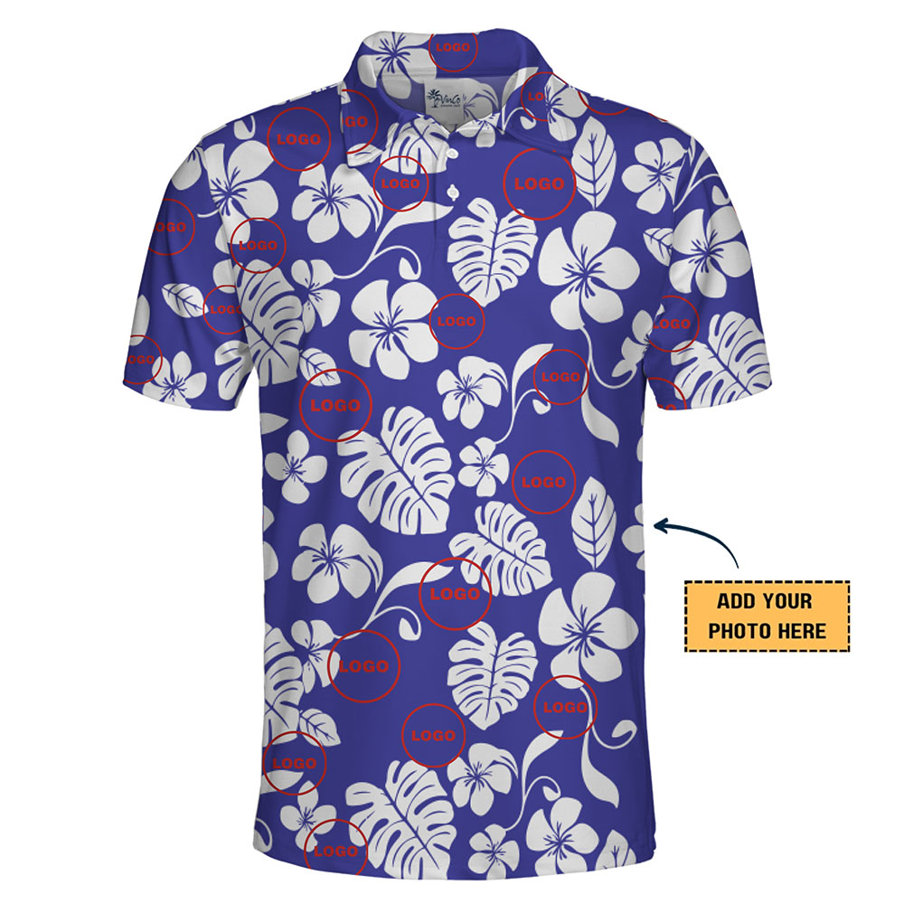 Stylish Custom Hawaiian Polo Shirt for Corporate Events and Teams