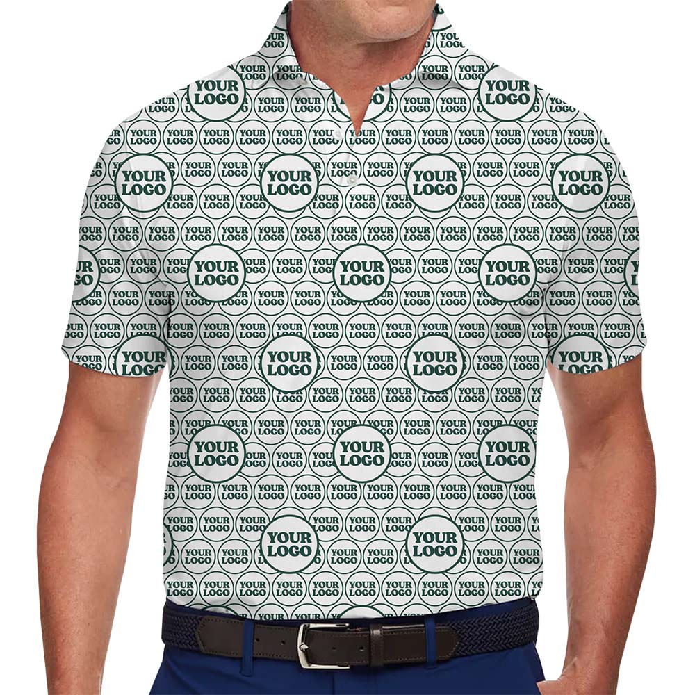 All Over Custom Logo Collared Shirt For Team - variant image 1