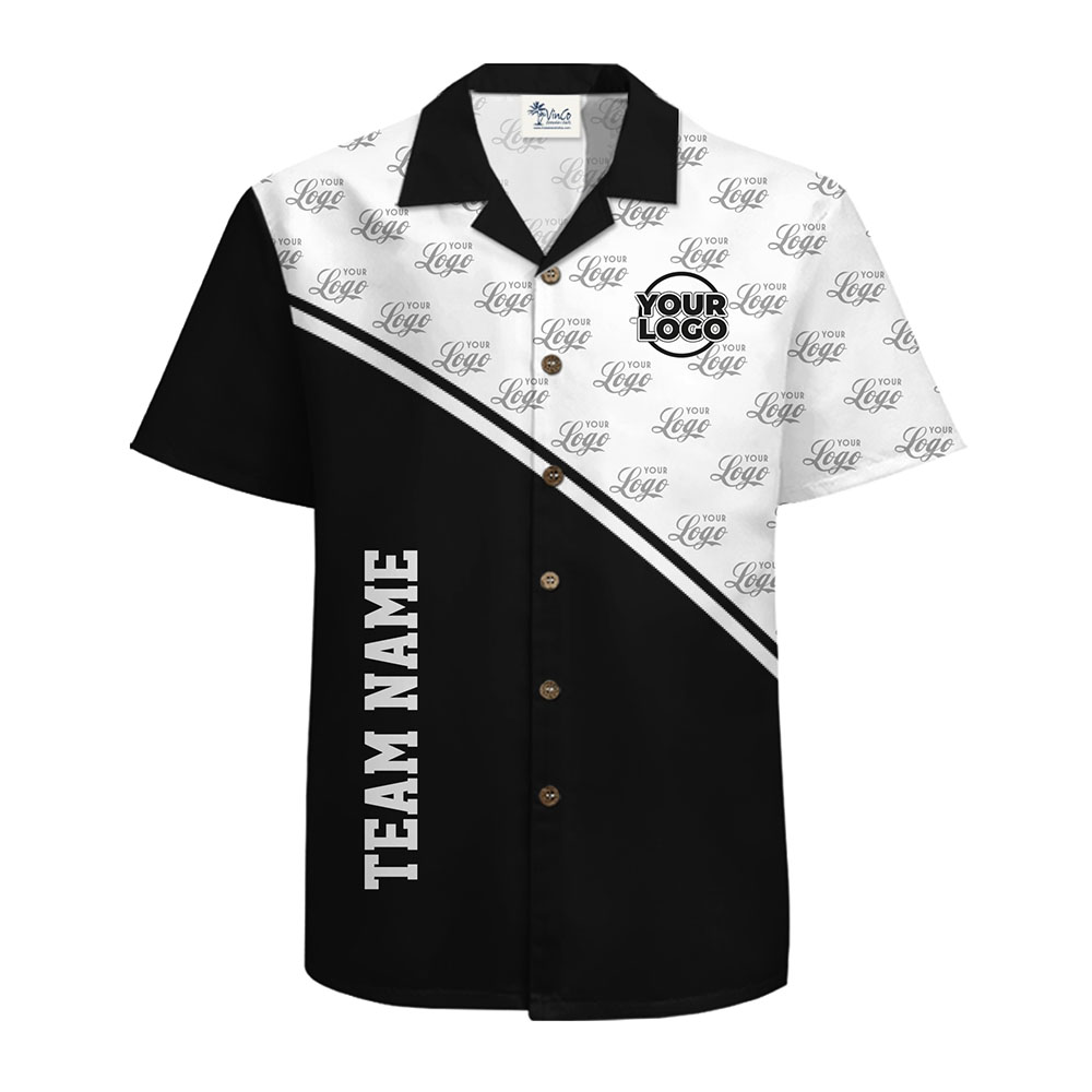 [Live Preview] Custom Hawaiian Shirt with Logo and Team Name