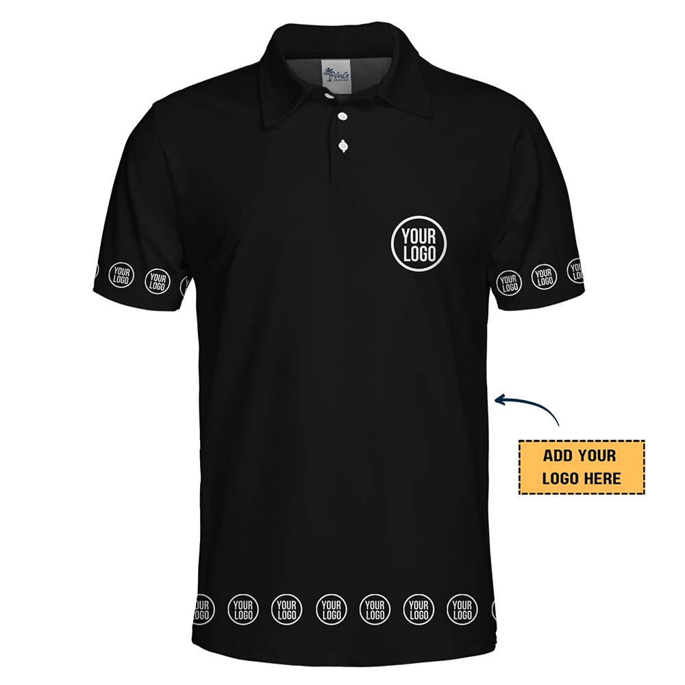 Modern Custom Logo Polo Shirt for Business Professionals
