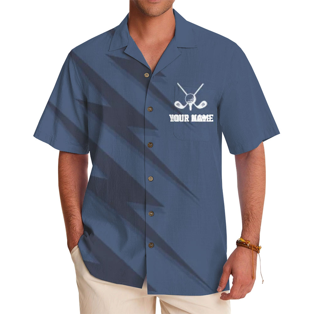 Custom Golf Hawaiian Shirt With Your Name and Team - variant image 1