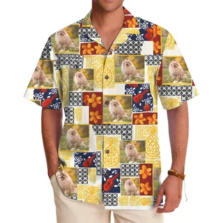 Custom Photo Collages Hawaiian Shirt With Tropical Styles