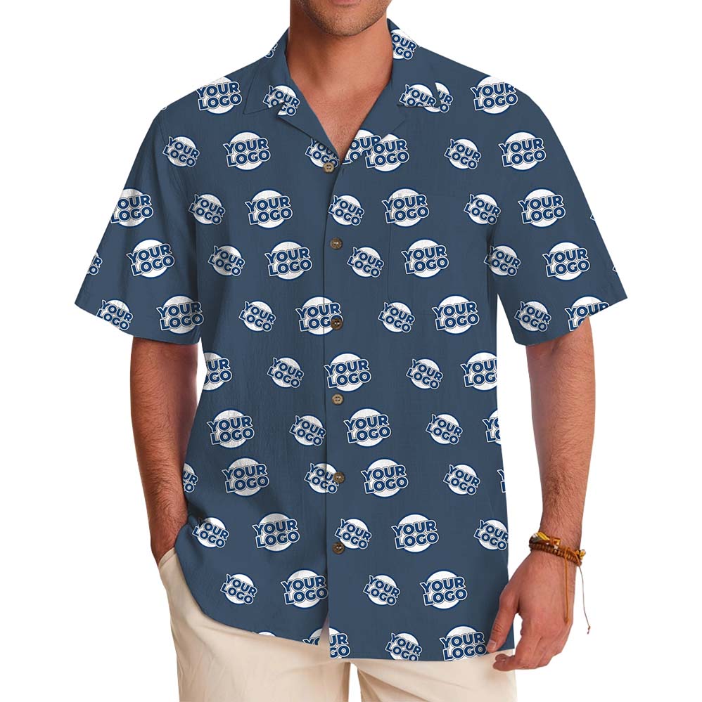 [12 Colors] Custom Branded Button Up Shirt No Minimum - variant image 1