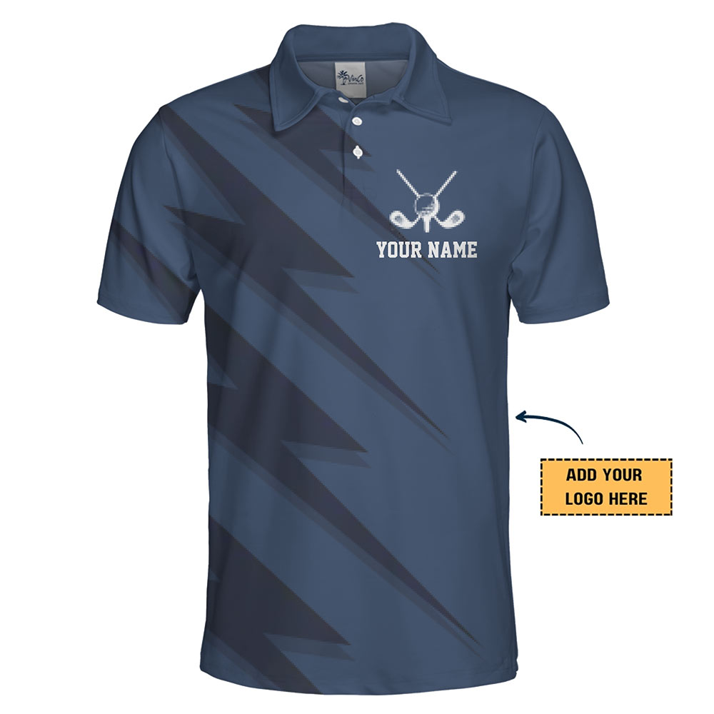Custom Golf Polo Shirt With Your Name and Team