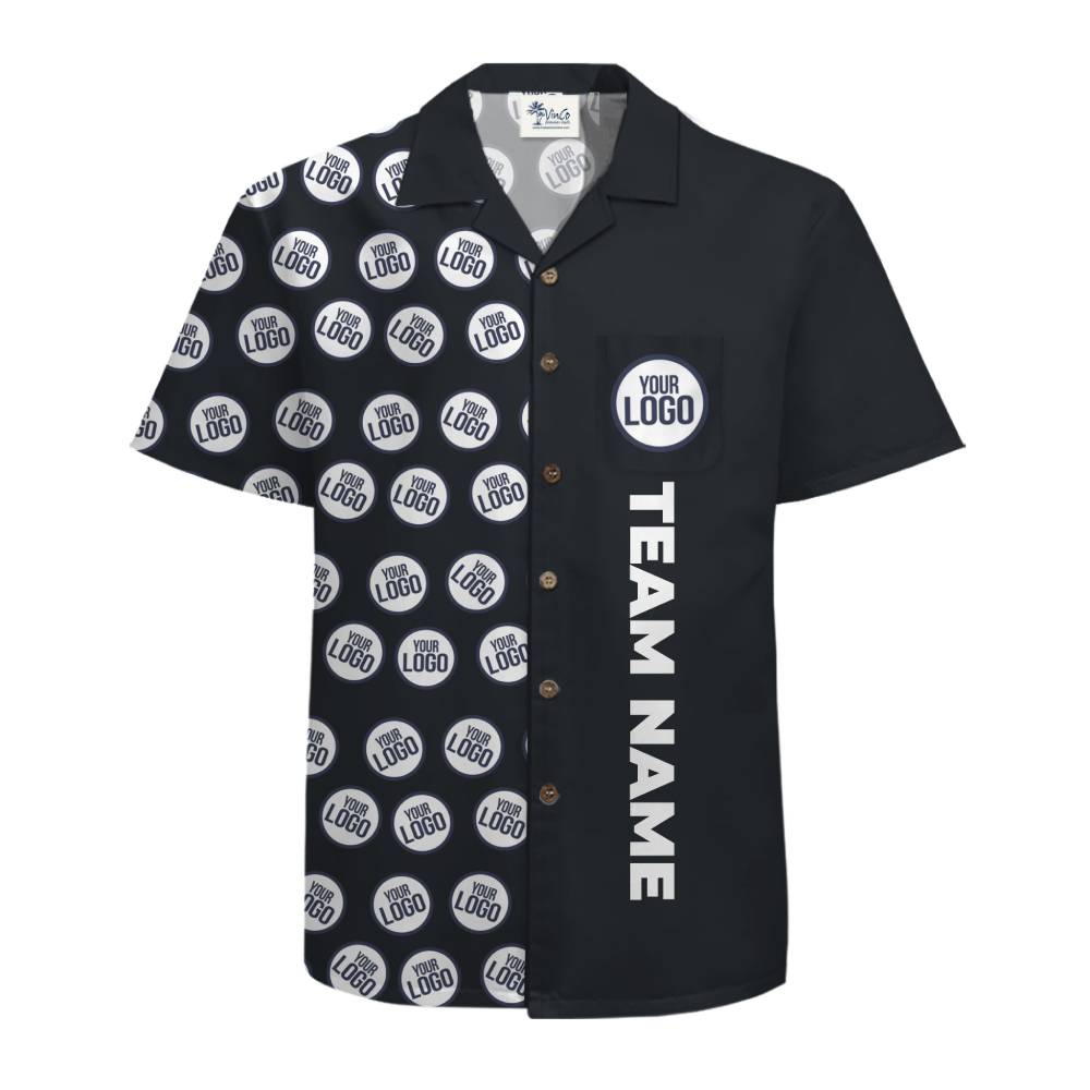Custom Logo and Team Name Button Up Shirt No Minimum