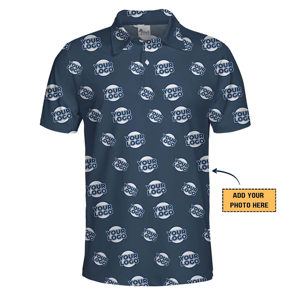 Print On Demand Custom Logo Polo Shirt With Live Preview